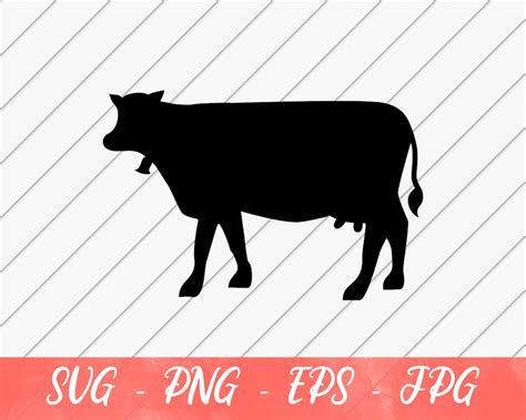 Cow Silhouette Svg, Cow Girl Svg, Cow Svg, Farm Life Svg, Cow Sayings, Svg Cut File, Farm Cow ...