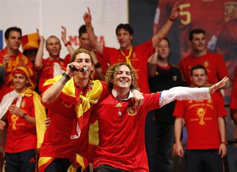 FIFA 2010 World Cup Champions Spain Victory Parade And Celebrations ...