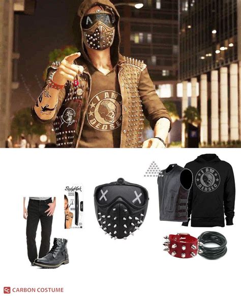 Wrench from Watch Dogs 2 Costume | Carbon Costume | DIY Dress-Up Guides for Cosplay & Halloween