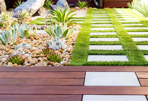 Pavers And Grass Designs