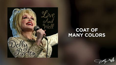 Dolly Parton - Coat of Many Colors (Live and Well Audio) - YouTube