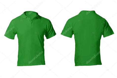 Men's Blank Green Polo Shirt Template Stock Photo by ©airdone 37674485