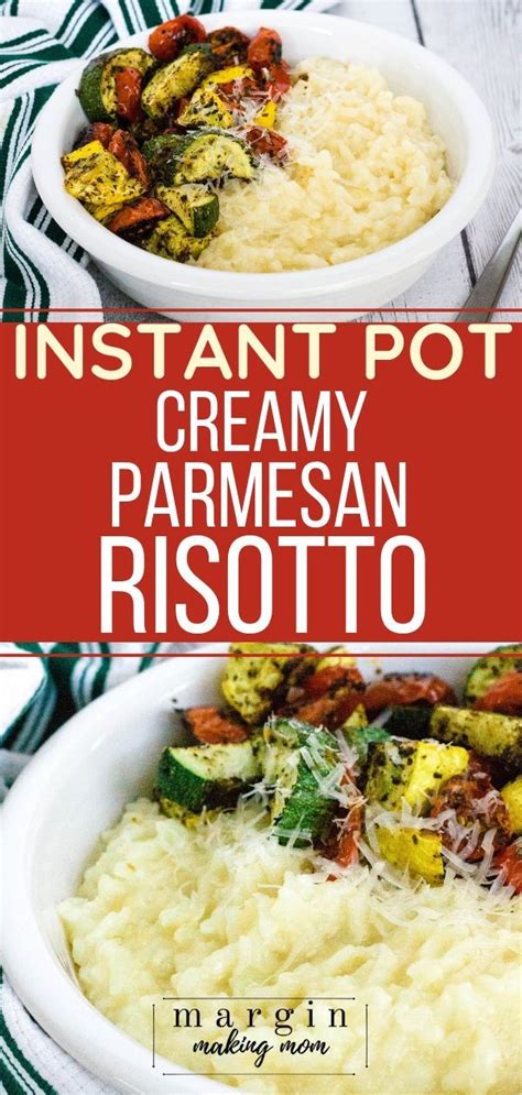 Creamy Instant Pot Parmesan Risotto | Recipe | Healthy instant pot recipes, Crock pot pulled ...
