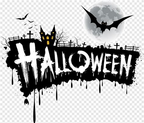 Halloween Jack-o'-lantern Font, Halloween font design, happy Halloween, text png | PNGEgg