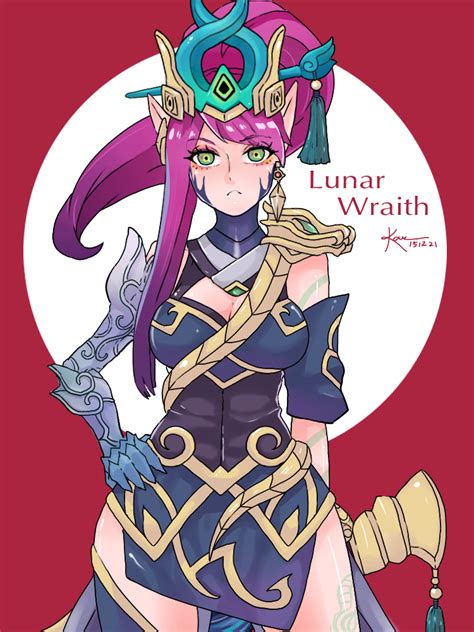 Lunar wraith caitlyn by envyra on DeviantArt