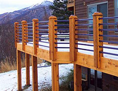 Deck Railings - Wrought Iron Works