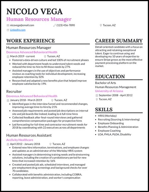 12 Business Resume Examples [& Templates]