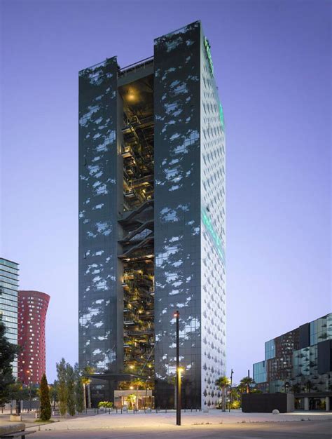 Vertical Garden of Renaissance Barcelona Fira Hotel by Jean Nouvel