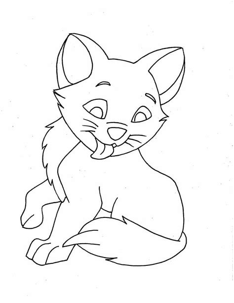 Free Printable Cat Coloring Pages For Kids