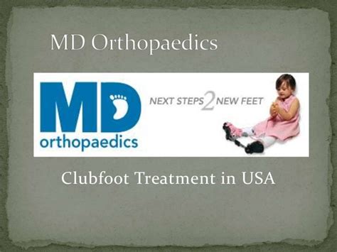 Treatment For Clubfoot