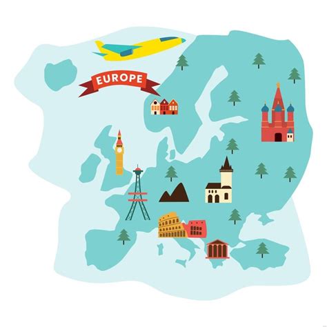 3d Map Of Europe Stock Illustration Illustration Of B - vrogue.co