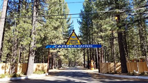 Tahoe Valley Campground in South Lake Tahoe California CA