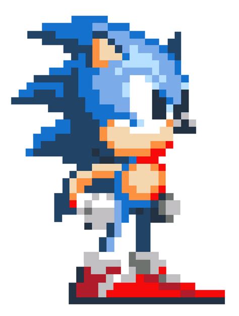 16-Bit Sonic by NathanMarino on DeviantArt