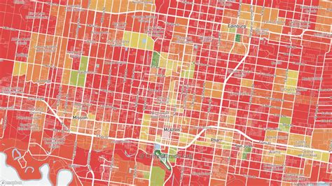 McAllen, TX Violent Crime Rates and Maps | CrimeGrade.org