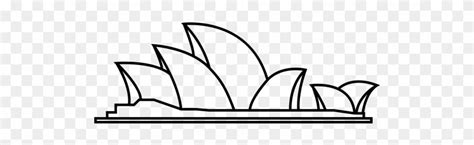 Download Sydney Opera House Clipart Silhouette - Sydney Opera House ...