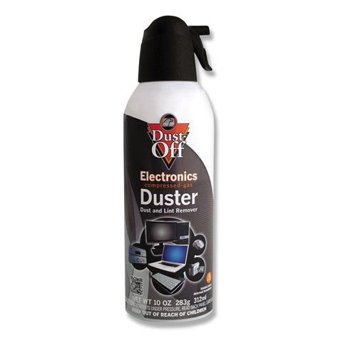 Disposable Compressed Air Duster, 10 oz Can - Comp-U-Charge Inc