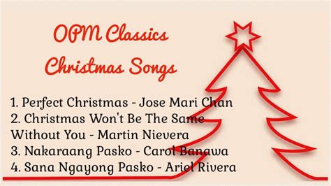 OPM Classics - Christmas Songs (Playlist) - YouTube