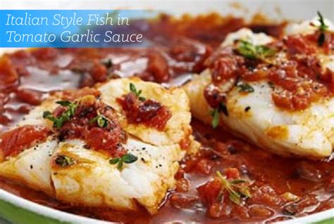 Kosher Recipes | Italian Style Fish in Tomato Garlic Sauce