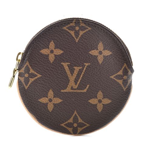 LOUIS VUITTON Monogram Round Coin Purse 499432