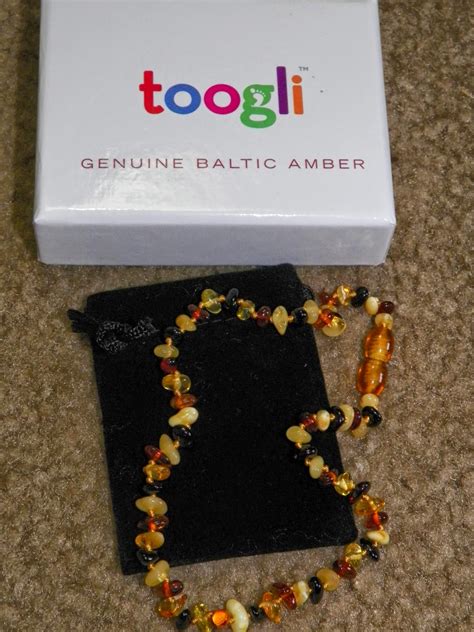mygreatfinds: Toogli Genuine Baltic Amber Teething Necklace Review
