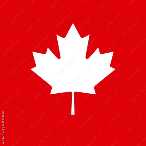 Canada Logo With Maple Leaf