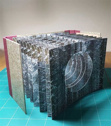 Shona Grant, tunnel book | Tunnel book, Concertina book, Book art