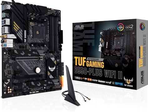 ASUS TUF Gaming B550-PLUS WiFi II AMD AM4 (3rd Gen Ryzen™) ATX Gaming ...