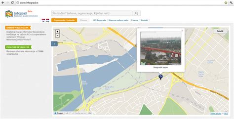 Mapa Satelit Beograd – superjoden