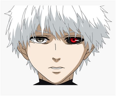 Transparent Kaneki Current Picture Library - Kaneki Ken Face Png, Png Download - kindpng