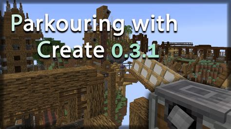 Minecraft Parkour with the New Create mod Update - YouTube