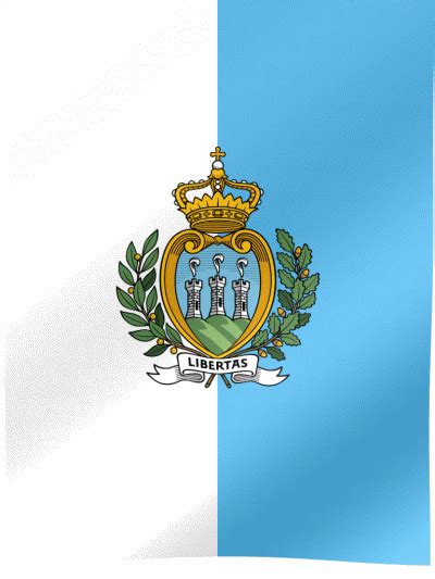 San Marino Flag GIF | All Waving Flags