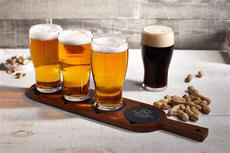 Personalized flight board, Wooden beer flight, Beer Tasting, Custom Beer Flight Paddle, Beer ...