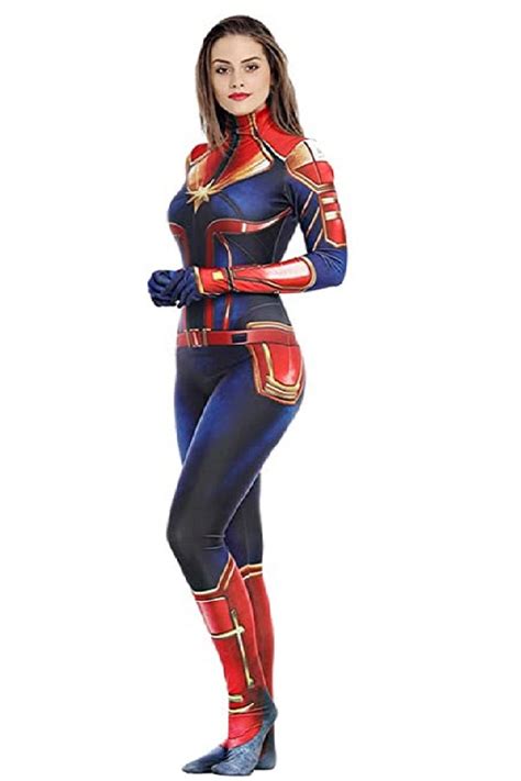 Womens Captain Marvel Halloween Costume – Costumescenter