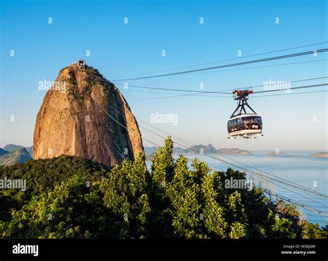 Sugarloaf Mountain Cable Car, Rio de Janeiro, Brazil Stock Photo - Alamy