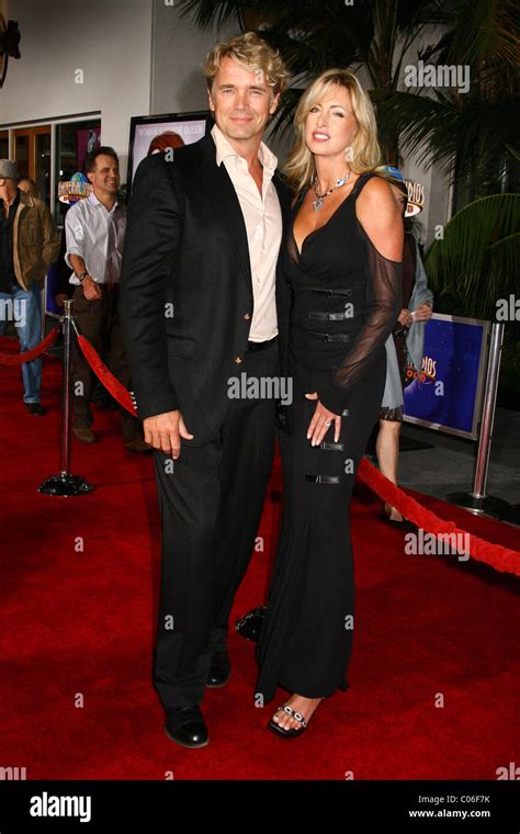 John Schneider and wife Elly Castle Elizabeth: The Golden Age Premiere - Arrivals held at Gibson ...