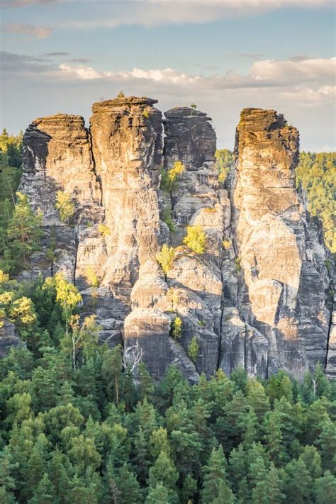 Rocks in the Elbe Sandstone Mountains Stock Image - Image of mountains, rock: 88688167