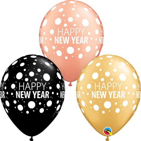 Buy HAPPY NEW YEAR BALLOONS - 25 pcs. at Pegani