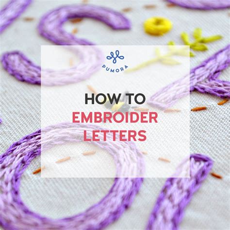 Best Embroidery Stitch for Lettering - Embroidery Machine World