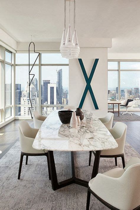 Dining room table and chairs: marble table with suede chairs texture | Dining room design ...