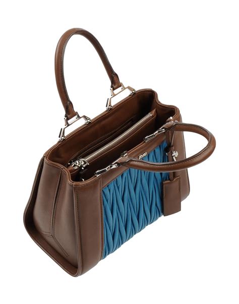 Lyst - Miu Miu Handbag in Blue