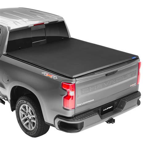 Buy Lund Hard Tri-Fold Hard Folding Truck Bed Tonneau Cover | 969167 | Fits 2019 - 2021 Chevy ...