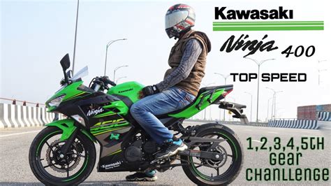 NINJA 400 in Action | TOP SPEED | 1st 2nd 3rd 4th 5th 6th Gear 2020 ...