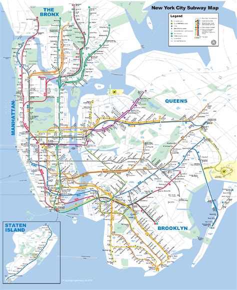 The MTA Made A Brand New NYC Subway Map For The Super Bowl | Business Insider India