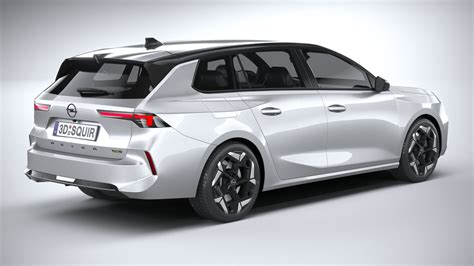 Opel Astra Sports Tourer GSE 2023 - 3D Model by SQUIR