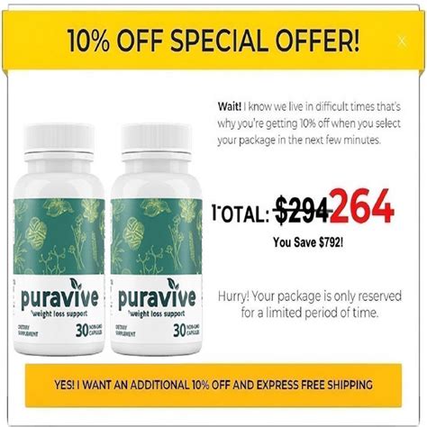 PuraVive (Review) Healthy Weight Loss and Nature Benefits! Buy Now ...