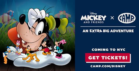 CAMP Introduces First Disney-Themed Experience: Mickey & Friends x CAMP ...