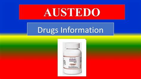 AUSTEDO - Generic Name , Brand Names, How to use, Precautions, Side Effects - YouTube