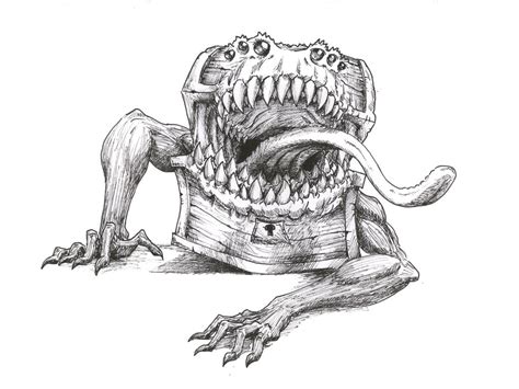 DnD creature - Mimic by Khronen on DeviantArt