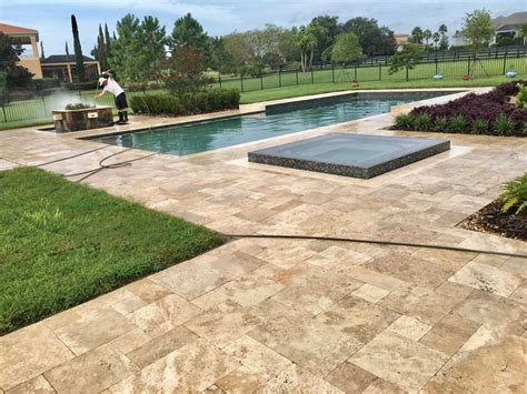 Travertine Sealing in Florida - Paver Seal Tampa