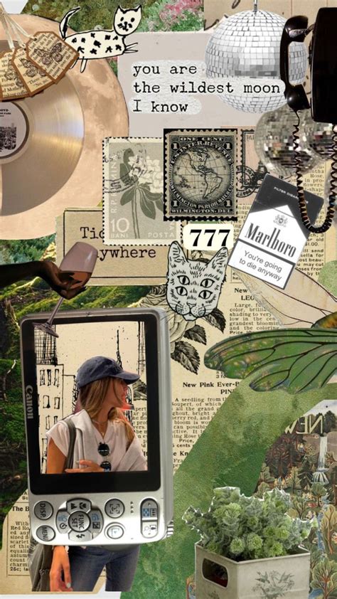 #collage #moodboard #design | Wild moon, Mood board, Design